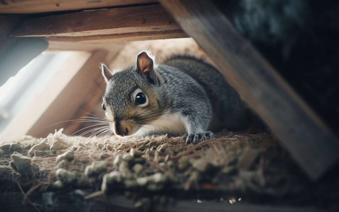 What are the best practices for storing food to avoid attracting squirrels?